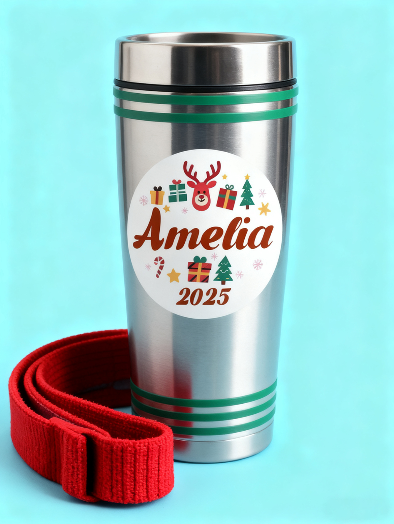 Personalized Christmas Gift Label Stickers